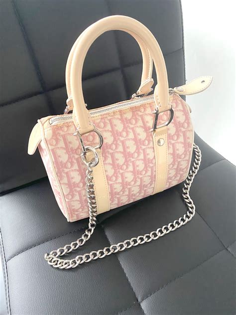 dior powder pink bag|Dior pink bag vintage.